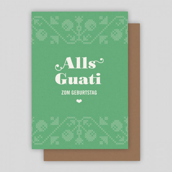 Klappkarte-Kreuzstich